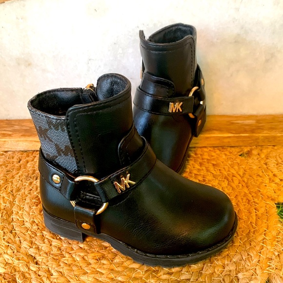 Michael Kors Other - FREE WITH PURCHASE******* 
Michael Kors little girls black boots, size 5, EUC